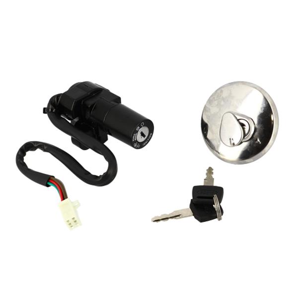 IGNITION SWITCH WITH KEY -GEARED 50cc/MOTOR- FOR MASH 50 FIFTY 2017->/125 CAFE RACER/SEVENTY 2019-