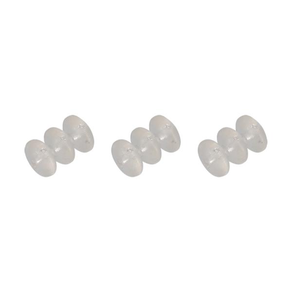 PROTECTION CADRE VELO O RINGS CLARKS CABLE DERAILLEUR DIAMETRE 1.2MM TRANSPARENT (X3)