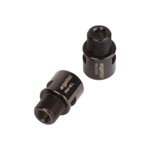 PEDAL AXEL EXTENSION D9/16 ERGOTEC BLACK STAINLESS STEEL 18mm