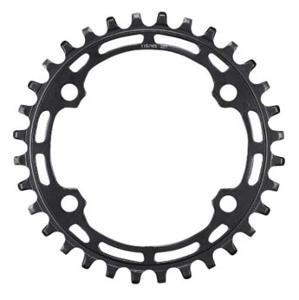 CHAINRING -MTB MONO- MONO Ø 96 EXTER 32TEETH BLACK 4 SPOKES SHIMANO DEORE M5100 STEEL 10/11S