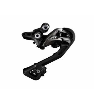 DERAILLEUR VTC / TREKKING AR SHIMANO XT T8000SGS 10V SHADOW+ NOIR SUPER GRANDE CHAPE