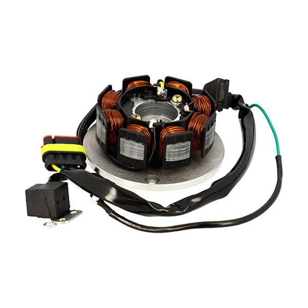 STATOR -GEARED 50cc- TEKNIX FOR CPI/TRIGGER/GENERIC/MASAI - 8 COILS