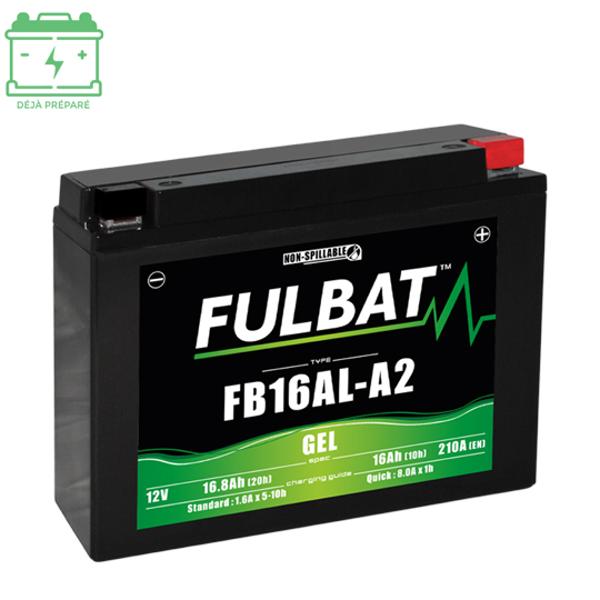 BATTERIE FB16AL-A2 FULBAT 12V16AH LG205 L70 H162 (GEL - SANS ENTRETIEN) - ACTIVEE USINE