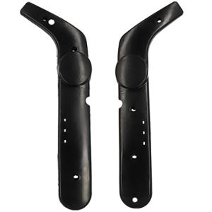 COWLING -SIDE- MOPED FOR PIAGGIO CIAO WITHOUT DOUBLE VARIATOR BLACK (PAIR)