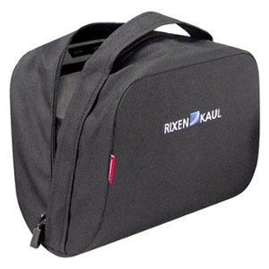 BICYCLE BAG FOR HANDLEBAR KLICKFIX BAGGY BLACK 5 LITERS -220X190X120MM - WITHOUT ATTACHMENT