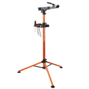 PIED D'ATELIER VELO MONTAGE PLIABLE SUPER B TB-WS30 AVEC TABLETTE ORANG