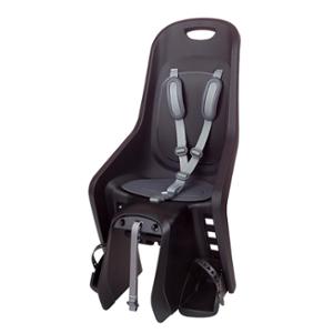BABY CARRIER -REARON LUGGAGE RACK-  POLISPORT BUBBLY MAXI COMP. MIK HD BLACK/GARK GREY CUSHION