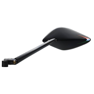 WING MIRROR UNIVERSAL FAR VIPER FREEWAY CNC BLACK (LEFT)  (X1)