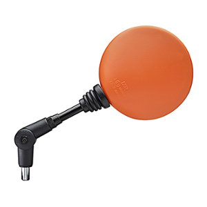 WING MIRROR UNIVERSAL FAR 257 FOLDING ORANGE (REVERSIBLE)  (X1)