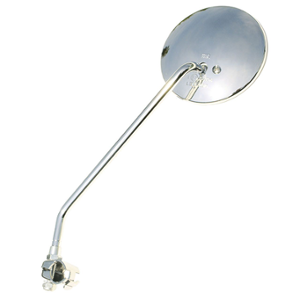 WING MIRROR UNIVERSAL FAR 989 CHROME WITH COLLAR (REVERSIBLE)  (X1)