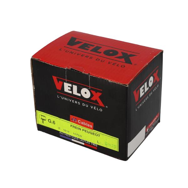 CABLE -BRAKE- MOPED VELOX FOR 103 BOULE 8X8 18/10E 2.25M (SOLD BY BOX OF 10)
