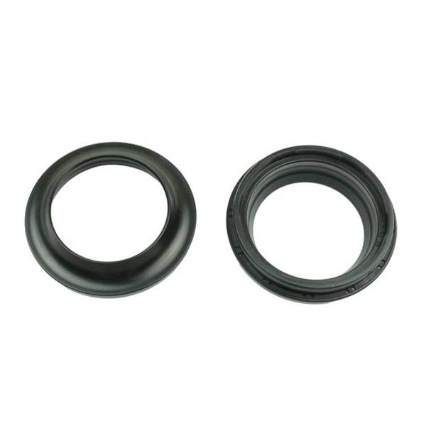 CACHE POUSSIERE FOURCHE MOTO ATHENA 40X56.5 / 59X15 (X2)