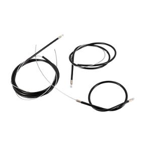 CABLES FOR SOLEX 45 ->3800 - COMPLETE KIT 3 CABLES - FRONT & REAR BRAKE + THROTTLE