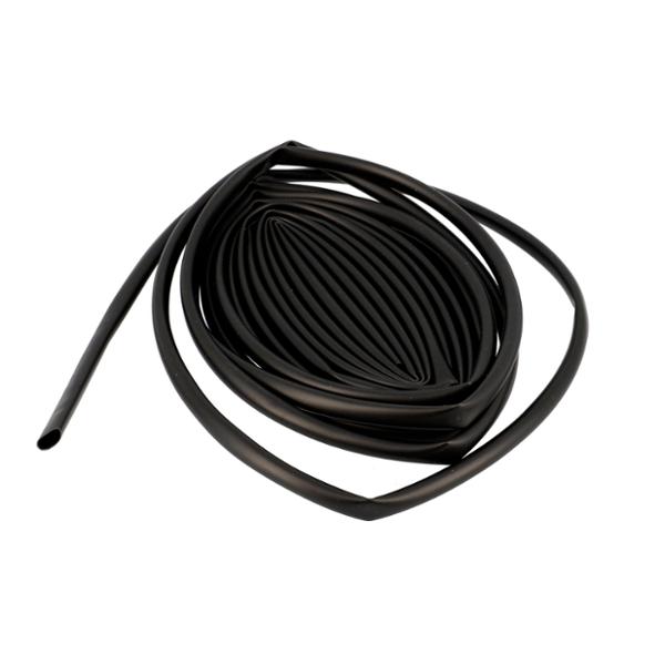 GAINE FIL ELECTRIQUE PVC / SOUPLISSEAU 8X9 NOIR 5M