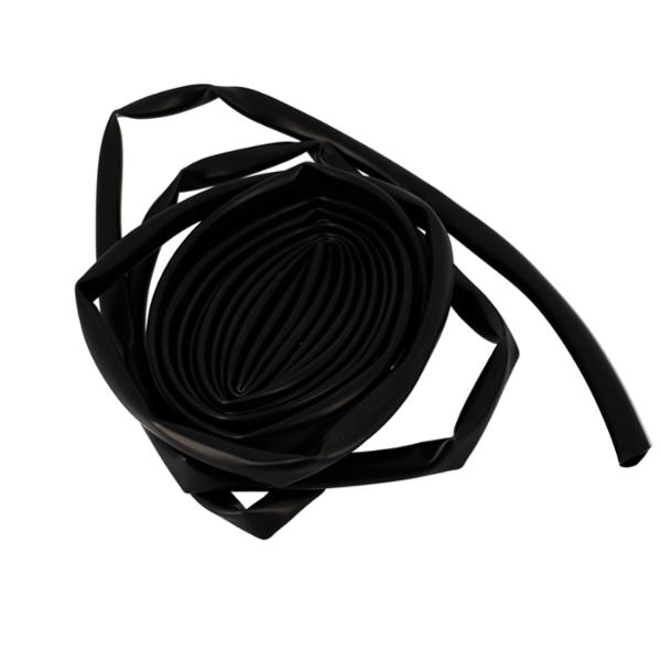 GAINE FIL ELECTRIQUE PVC / SOUPLISSEAU 12X13.1 NOIR 5M