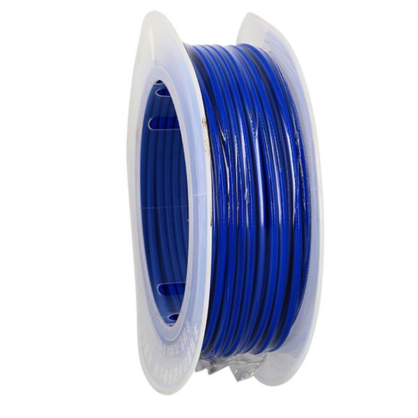 GAINE DIAMETRE EXT. 5MM DIAMETRE INT. 2.6MM - BLEU TEFLON (ROULEAU DE 20 METRES)