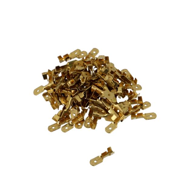 COSSE MALE LAITON 6.3 (X100) QUALITE ATELIER