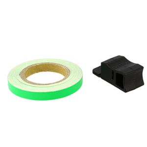 BORDER STICKER BLACKWAY (7mm X 6M) FOR WHEEL RIMS / BODY WORK ( COMES WITH APPLYING TOOL)   - NEON GREEN