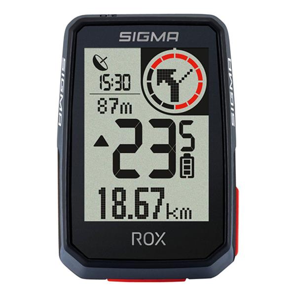 COMPTEUR VELO SANS FIL / GPS SIGMA ROX  2.0 14 FCTS NOIR SET TOP MOUNT (SUPPORT DEPORTE COUR