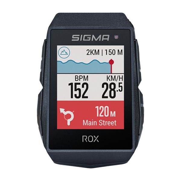 COMPTEUR VELO SANS FIL / GPS SIGMA ROX 11.1  EVO 150 FCTS NOIR HR SET (CARDIO)