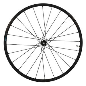 ROUE ROUTE 700 AR JANTE NOIR SHIMANO RS370 DISQUE CENTERLOCK 10 / 11V AXE TRAVERS.E THRU TUB