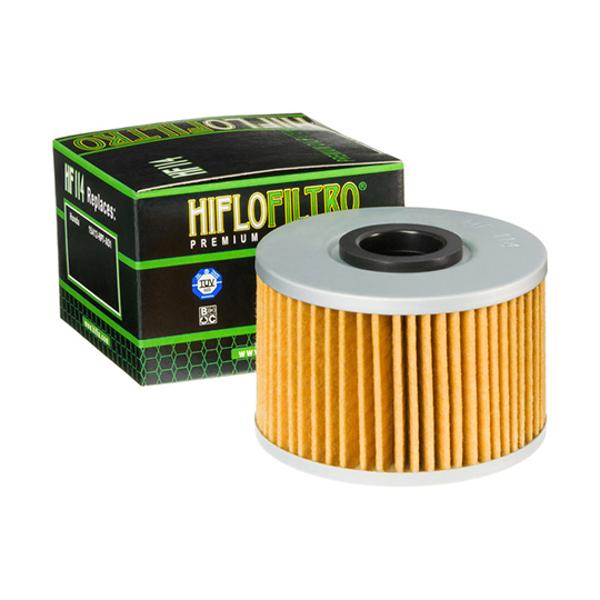 FILTRE A HUILE MOTO HIFLOFILTRO HF114