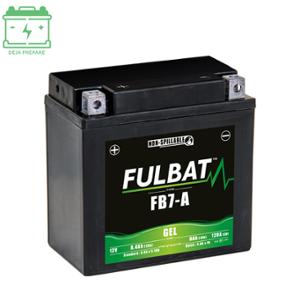 BATTERIE FB7-A (12N7-4A)  FULBAT 12V8AH LG135 L75 H133 - GEL ACTIVEE USINE