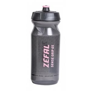 BIDON ZEFAL SENSE GRIP 65 NOIR TRANSLUCIDE / ROSE 650ML