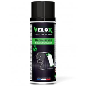 NETTOYANT / DEGRAISSANT VELO BIO VELOX CASSETTE ET CHAINE MULTI (AEROSOL 400ML)