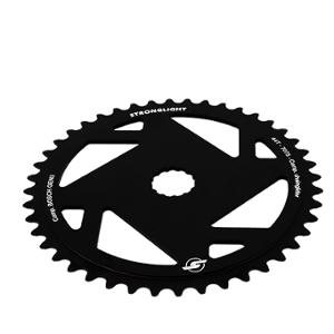 PLATEAU E BIKE / VAE MONO DIRECT MOUNT  44DTS ALU 7075 NOIR STRONG COMP. BOSCH GEN3 CHAINGLI