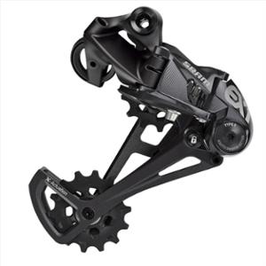 DERAILLEUR VTT AR SRAM EX1  8V. NOIR CHAPE LONGUE