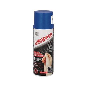 BOMBE PEINTURE WRAPPER PAR HQS BLEU (400ML) - RETIRABLE