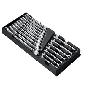 15 MIXED/FLAT SPANNERS MODULE FACOM 6 TO 24