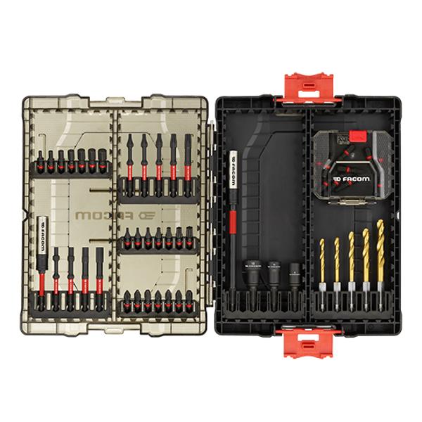 COFFRET EMBOUTS PERCAGES FACOM (50 PIECES) - PRIX NET