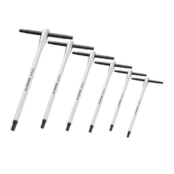 "SET OF 6 HEXAGONAL KEYS ""T"" SHAPEDFACOM - NET PRICE "