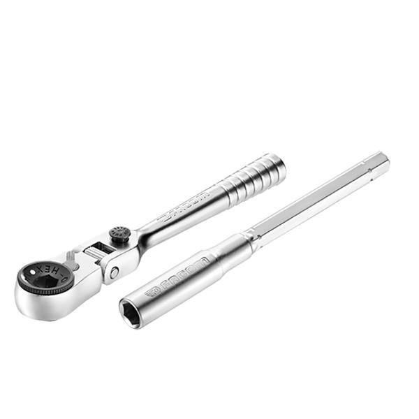CLIQUET 1 / 4'' ULTRA-COMPACT TETE FLEXIBLE 180° FACOM POUR EMBOUT 1 / 4" - PRIX NET
