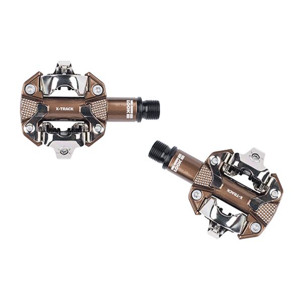 PEDAL MTB AUTO LOOK X TRACK GRAVEL DARK BRONZE (PAIR)