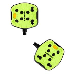 PEDALE VTT / TREKKING / CITY LOOK TRAIL GRIP VIBRAM LIME 530GR (PR)