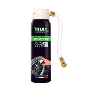 BOMBE ANTI-CREVAISON VELO VELOX 100ML VTT / E BIKE / VAE  (RACCORD FLEXIBLE VP / VS)