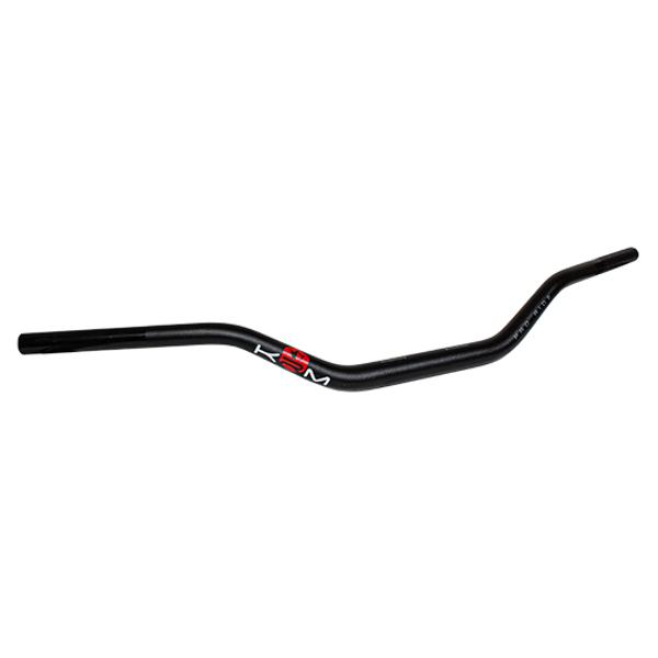 GUIDON MECABOITE / MOTO KRM OVERSIZE D28.6 ALU KRM PRO RIDE SANS MOUSSE - NOIR / ROUGE