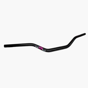 GUIDON MECABOITE / MOTO KRM OVERSIZE D28.6 ALU KRM PRO RIDE SANS MOUSSE - NOIR / ROSE