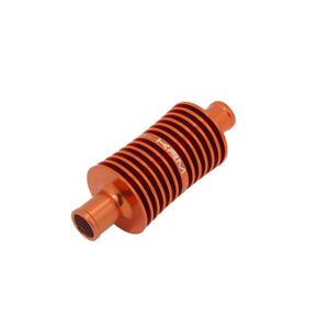 RADIADOR DE AGUA KRM NARANJA MACIZO MECANIZADO