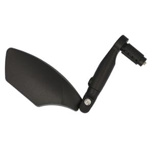 BICYCLE WING MIRROR OPTIMIZ LEFT ADJUSTABLE BLACK (MTB/HYBRID/E BIKE)