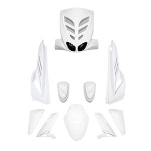 CARROSSERIE SCOOTER BCD KIT ADAPT. STUNT / SLIDER BLANC (6 PIECES)