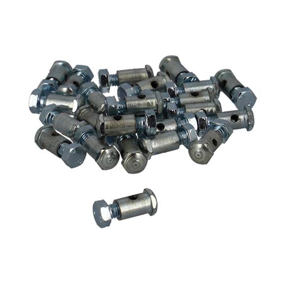 ABRAZADERA CABLE FRENO CICLOMOTOR DIÁM. 6.8MM LONG.13.5 PERFORACIÓN 2.6MM (CAJA DE 25)