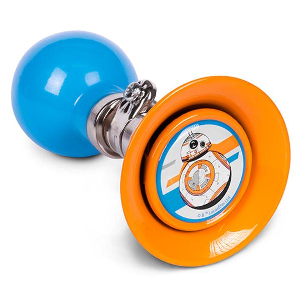 SONNETTE ENFANT DISNEY STAR WARS ORANGE / BLEU (POUET POUET)