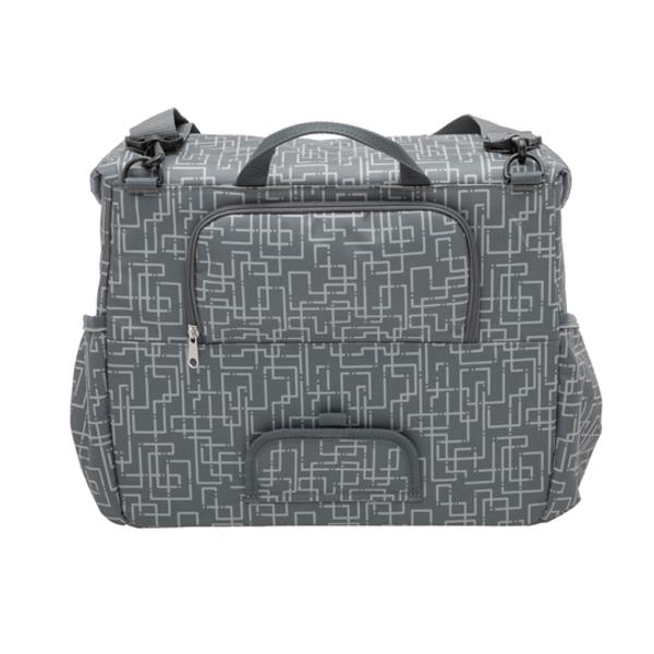 BAG BICYCLE LUGGAGE RACK NEWLOOXS MONDI JOY IVY GREY -18.5 LITERS- 360X320X160MM