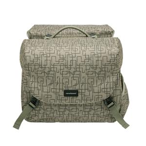 SACOCHE VELO PORTE BAGAGE A PONT NEWLOOXS MONDI JOY IVY BEIGE RACKTIME -38 LITRES- 370X320