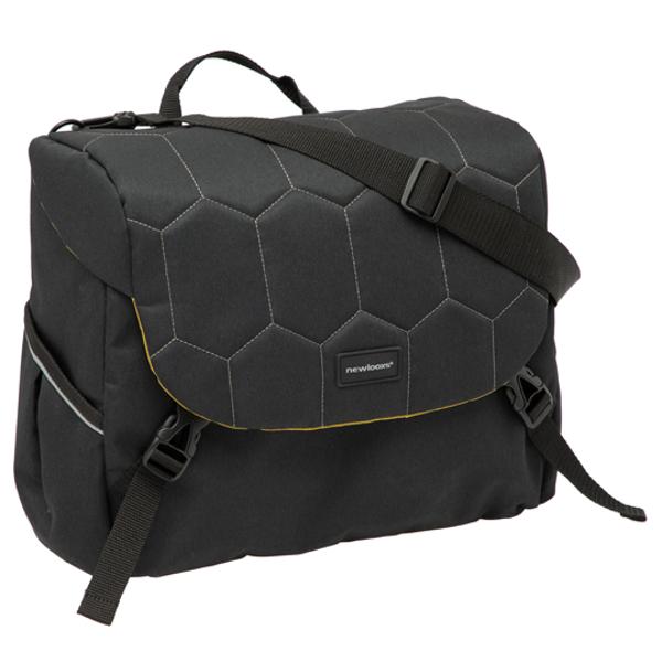 BAG BICYCLE LUGGAGE RACK NEWLOOXS MONDI JOY QUILTED BLACK UNI -18.5 LITERS- 360X320X160MM
