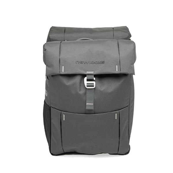 BOLSA BICI PARA SOPORTE EQUIPAJE A PUENTE NEWLOOXS VIGO GRIS MIK-37 LITROS-310X400X150MM